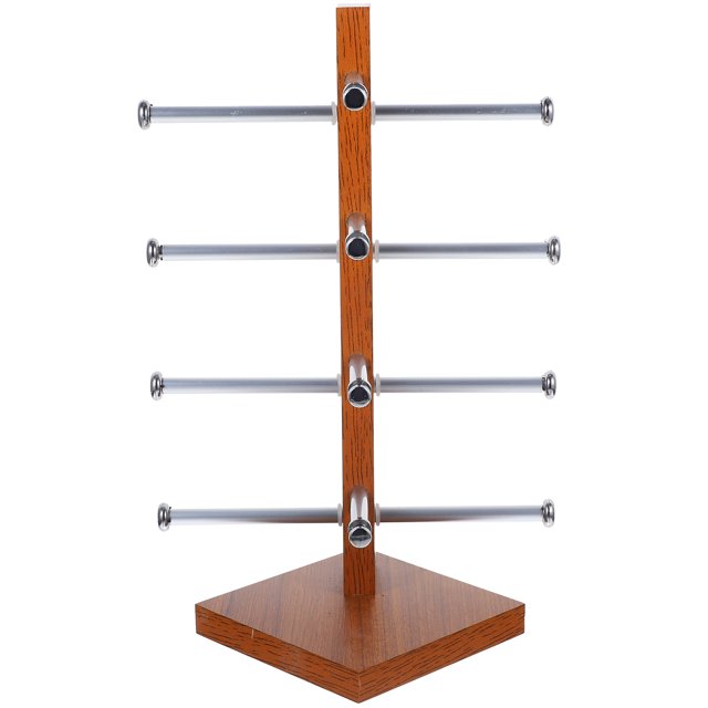 Milisten Multi-tier Eyeglasses Stand Riser Glasses Display Stand Sunglasses Rack Sunglasses Holder