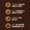 thumbnail image 4 of Left Coast Performance Grass Fed Beef Bone Broth Protein Powder with Collagen for Joint Support, Chocolate, 2 lb, 4 of 8