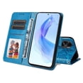 thumbnail image 4 of Funda tipo cartera GANGXUN para Honor X50i 5G , diseño girasol, cuero PU, soporte, cierre magnético, tarjetero, 4 of 5