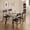 Grey, variant on 5-Piece Dining Table Set,Jolifa 45" Modern Kitchen Table and Chairs Set for 4 for Living Room & Dining Room, Grey