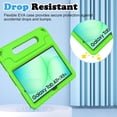 thumbnail image 6 of SUPNICE Kids Case for Samsung Galaxy Tab A11+ Plus 11” 2026/A9+ Plus 11 Inch 2023 with Built-in Screen Protector, Light Weight Shock Proof Handle Stand Kids Friendly Cover ,Green, 6 of 8