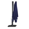 thumbnail image 2 of 10ft Square Cantilever Patio Umbrella for Outdoor Shade, Tan Navy-with Based Style A, 2 of 5