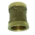 thumbnail image 4 of koolsoo 1 Pce G1/2 Pouces Femelle x G1/2 Pouces Femelle Adaptateur Filetage en Laiton Connecteur Raccord de Tuyau, 4 of 9