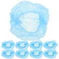 thumbnail image 2 of 100 gorros de malla desechables, redecillas para el cabello de malla no tejida desechables., 2 of 7