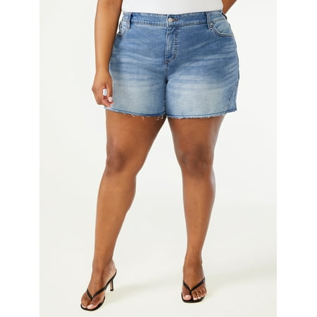 Sofia Jeans Women's Plus Size Leslie Curvy High Rise Slim Straight Jeans