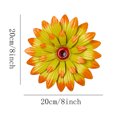 thumbnail image 5 of Homerr Metal Flower Wall Art Garden Wall Decor Handmade Multicolored Metal Sunflower Wall Decor Flower Art for Garden Home Outdoor Hanging Decoration, 5 of 7