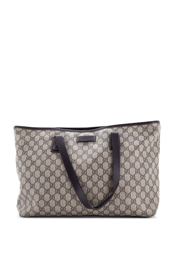 Pre-Owned Plus Tote GG Coated Canvas with Leather Large By Rebag