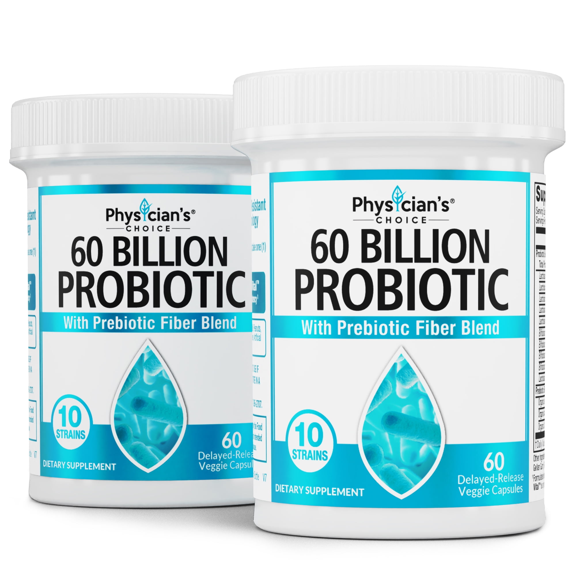 Physician's Choice Probiotics 60 Billion CFU 60 Count (Pack of 2