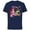 Navy, variant on Disney Princess Ariel and Tiana Friends are Magic - Short Sleeve Cotton T-Shirt for Adults - Customized-Black