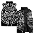 thumbnail image 3 of Chaleco frío para hombre, ropa moderna y versátil para hombre, cómodo, de movimiento, a la moda, cálido, estampado, chalecos para hombre, para trabajar, 3 of 4