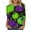 Purple 1, variant on FAIWAD Halloween Plus Size Tops for Women Funny Ghost Pumpkin Print Pullover Ladies Fall T-Shirt 2024
