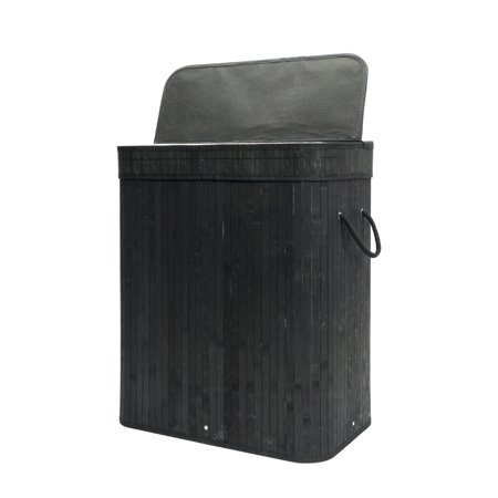 Wholesale Wicker Hampers Zimtown Bamboo Laundry Hamper Basket Wicker Clothes Storage Bag Sorter Bin Organizer Lid ()