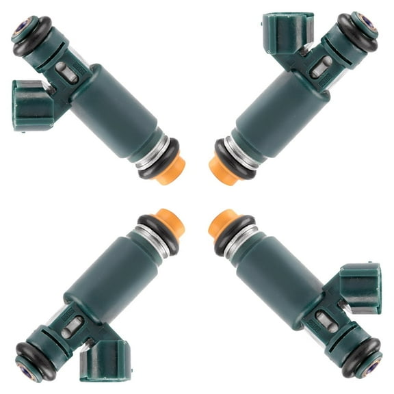 Fuel Injectors Kits, SCITOO 12 Holes New OEM Fuel Injector fit for 2002-2006 for NISSAN Altima 2.5L,2002-2006 for NISSAN Sentra 2.5L 195500-4390,Set of 4