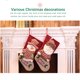 thumbnail image 5 of Ounissouiy Calcetines de Navidad Bolsa de regalo Suministros para fiestas Encantador Interesante Tamaño pequeño Festival Colgante Prop Calcetín de Kits de decoración para fiestas Muñeco de nieve Ounissouiy HA069678-02, 5 of 6