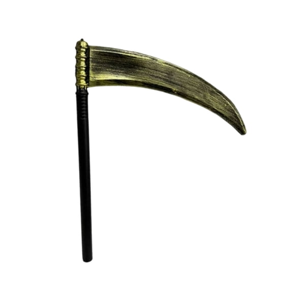 Halloween Scythe Prop Plastic Costume Accessory for Cosplay Party A A 1pc