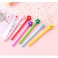 thumbnail image 3 of 10 Stylos Gel Fleur (les Couleurs Mlanges Seront Envoyes Au Hasard) Ensemble De Stylo Gel Fleur Dessin Anim 0,5 Mm, Adapt Aux Tudiants Adultes, 3 of 5