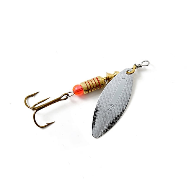 Soidarity Señuelo duro de río, anzuelo de Metal de repuesto, de lentejuelas brillantes, aparejos de pesca portátiles, piezas de repuesto Type9 NO9