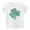 White, variant on MIXUE Toddler Girls Tops & T-Shirts St. Patrick Day Cute Graphic Kids Round Neck Short Sleeve Comfortable Pullover Tshirts Holiday Wear,Black,3-4 Years