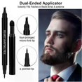 thumbnail image 3 of Beard Pen For Men Beard Filling Pen Kit Barber Pencil Enhancer Brush Waterproof Beard Coloring Tools Black Brown Gifts For Men, 3 of 4
