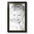 thumbnail image 2 of ArtToFrames 10x17 inch Black Velvet with Gold Picture Frame, Black MDF Poster Frame (4690), 2 of 7