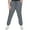 Black Heather, variant on DKNY Sport Womens Plus High Rise Fitness Jogger Pants