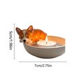 thumbnail image 2 of Wzzjkit Bougie Chien Résine Bougie Chauffe-Plat Bougie, 2 of 2