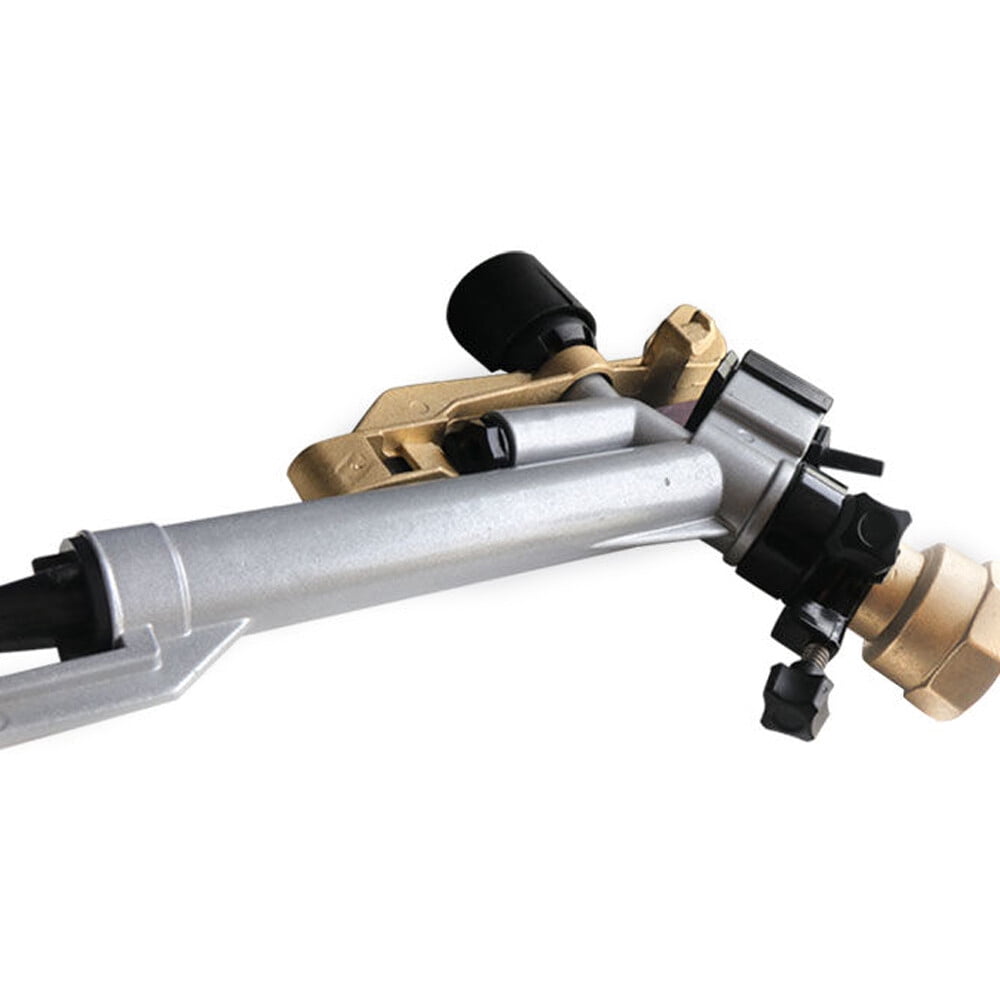1.5" 360° Rain Spray Gun Adjustable Impact Sprinkler Large Area Water Irrigation