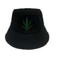 thumbnail image 3 of Anti UV Fishing Cap Wide Brim Outdoor Climbing Hiking Summer Embroidery Hat (Black), 3 of 3