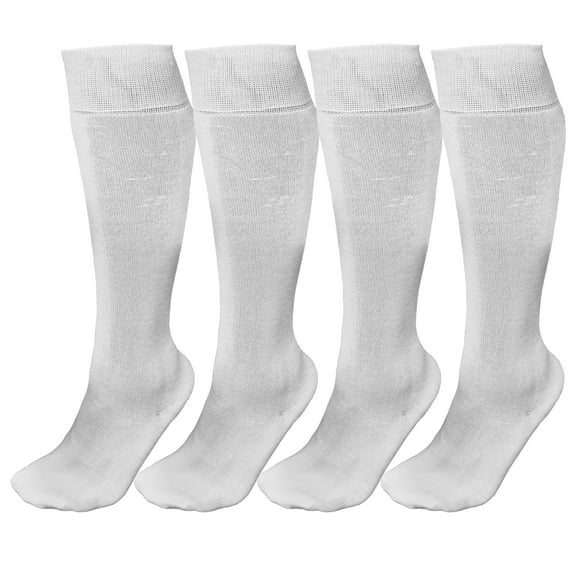 PureTwine Knee High Socks for Women | Comfort Seam Soft Bamboo Rayon | Long Dress Socks for Women Athletic Socks 4 Pairs