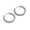 Silver, variant on 925 Silver Twisted Rope Hoop Earrings, Sterling Silver Braided Ear Hoops