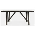 thumbnail image 2 of Jofran American Rustics 72" Counter Height Distressed Acacia Trestle Dining Table, 2 of 5