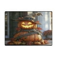 thumbnail image 2 of Non-Slip Area Rug 63x48in Indoor Washable Floor Mats Carpet Printed for Living Room, Bedroom, Home Decor Spooky Halloween Scene, 2 of 7