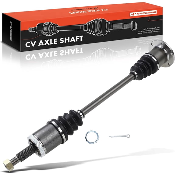 A-Premium CV Axle Shaft Assembly Compatible with Chrysler Town & Country Dodge Grand Caravan 1997-2000 Rear Left or Right