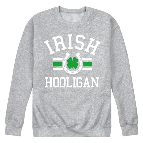 Instant Message - Irish Hooligan Athletic - Men's Crew Neck Fleece Pullover