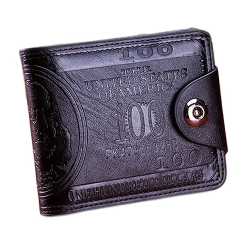 Men's RFID Blocking Genuine Leather Wallet With Zipper Coin Pocket & ID Window | Large Capacity Bifold (Black) - View #4