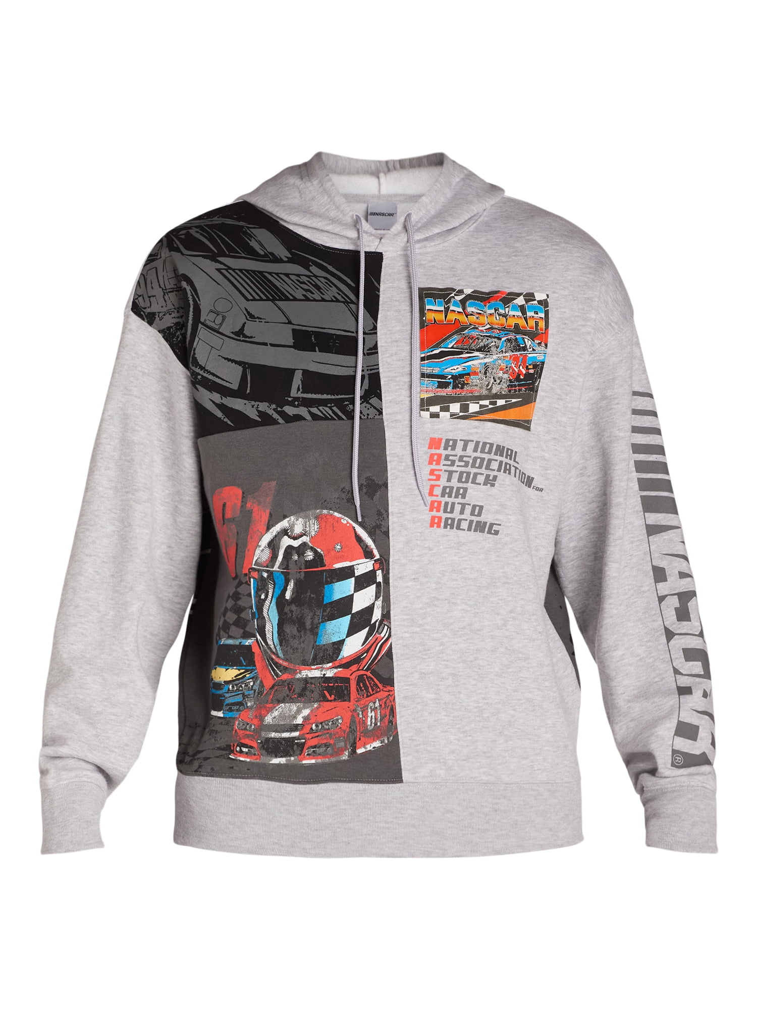 NASCAR Men's & Big Men's Graphic Print Pullover Hoodie, Sizes S-3XL