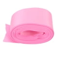 thumbnail image 3 of Rollo de cinta de raso de doble cara, 5 m/16,4 pies de largo, 38 mm/1,5 pulgadas de ancho, cinta de papel de regalo de poliéster para manualidades, adornos para el cabello, color rojo rosa, 3 of 14