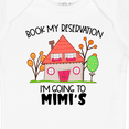 thumbnail image 4 of Inktastic Book My Reservation I'm Going to Mimi's- House Boys or Girls Baby Bodysuit, 4 of 5