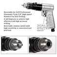 thumbnail image 2 of 3/8inch Professional Air Drill Rotation Way Reversible Pneumatic Tools for DIY Furniture Machine Production Maintenance, 2 of 7