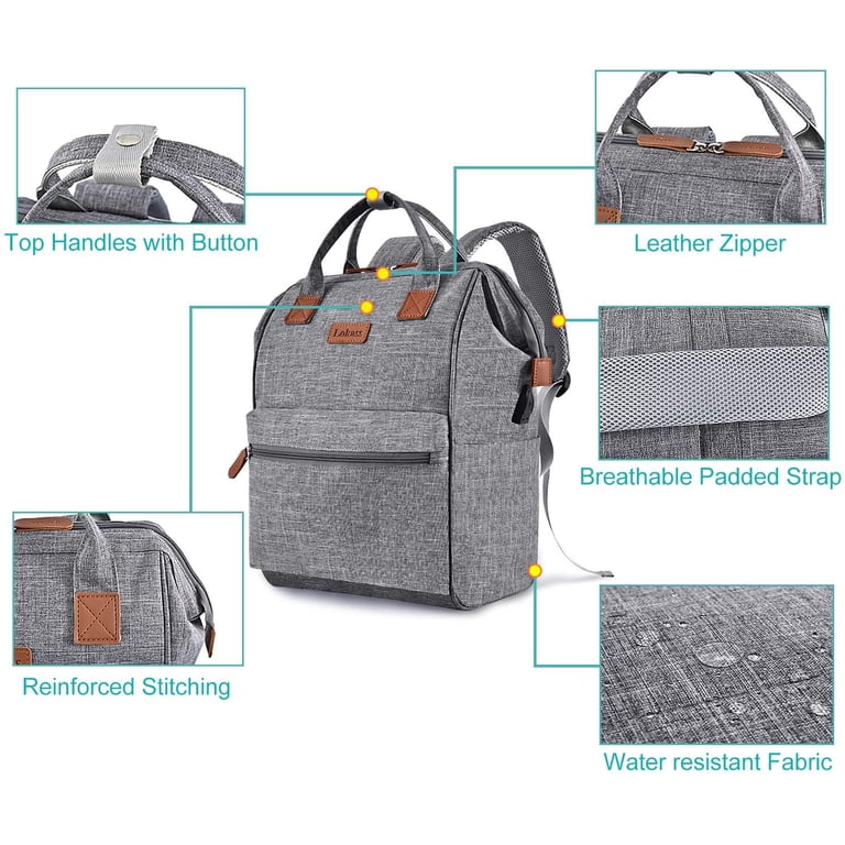 LOKASS 15.6 Inch Laptop Backpack, Business/Travel with USB  display picture 1