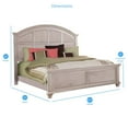 thumbnail image 3 of American Woodcrafters Sedona Vintage Panel Bed, 3 of 3