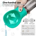 thumbnail image 3 of Botella de agua para perros Dispensador de agua portátil a prueba de fugas para perros con función de bebida y alimentación Ligero MFZFUKR CPB-US-ZMR34-4, 3 of 5