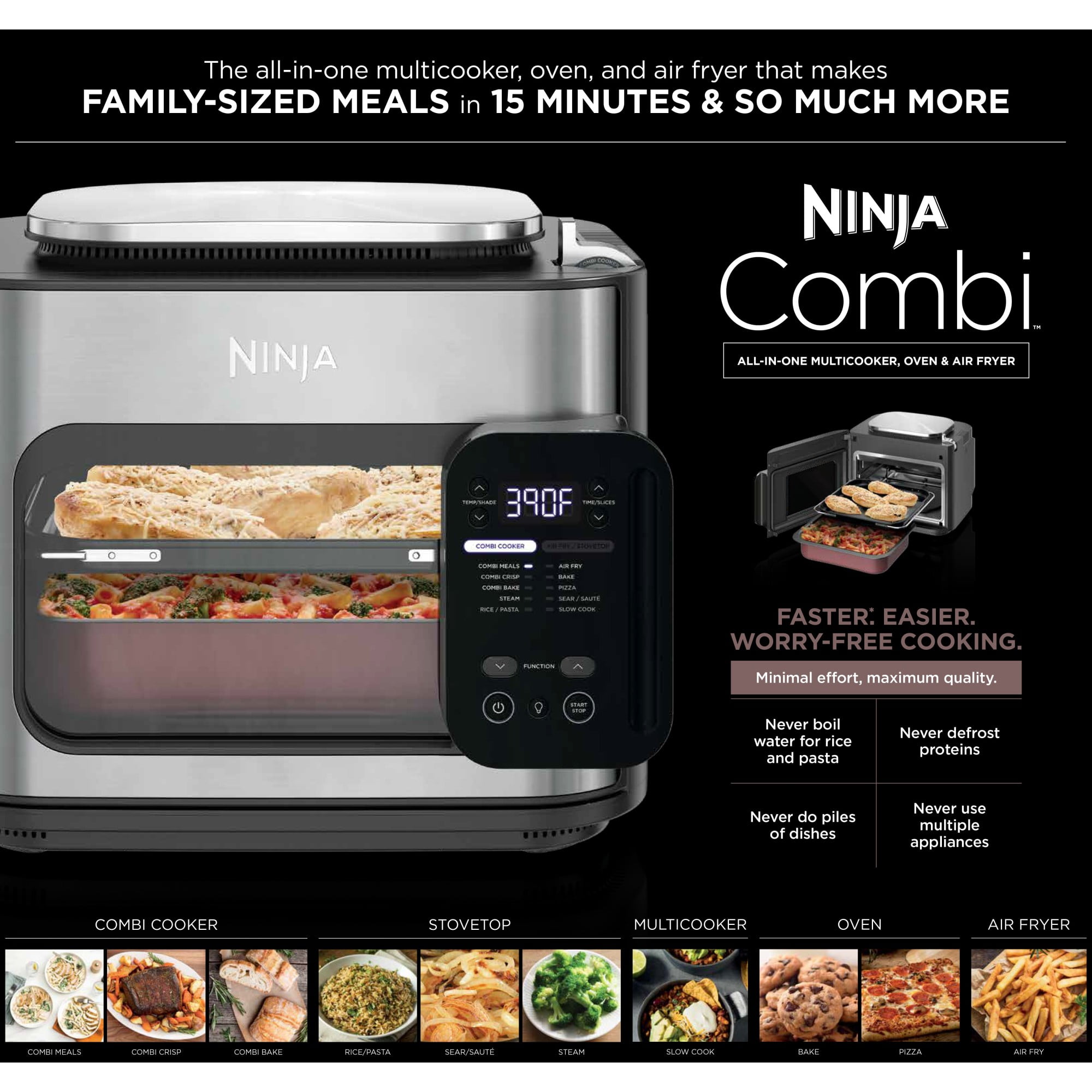 Oven Ninja Foodi 10 In Recipes Ninja Combi All-in-One Multicooker