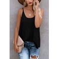 thumbnail image 2 of Dinheiro Camisetas sin mangas de punto casual para mujer, camisetas de verano sin mangas, cuello redondo, grande,, 2 of 4