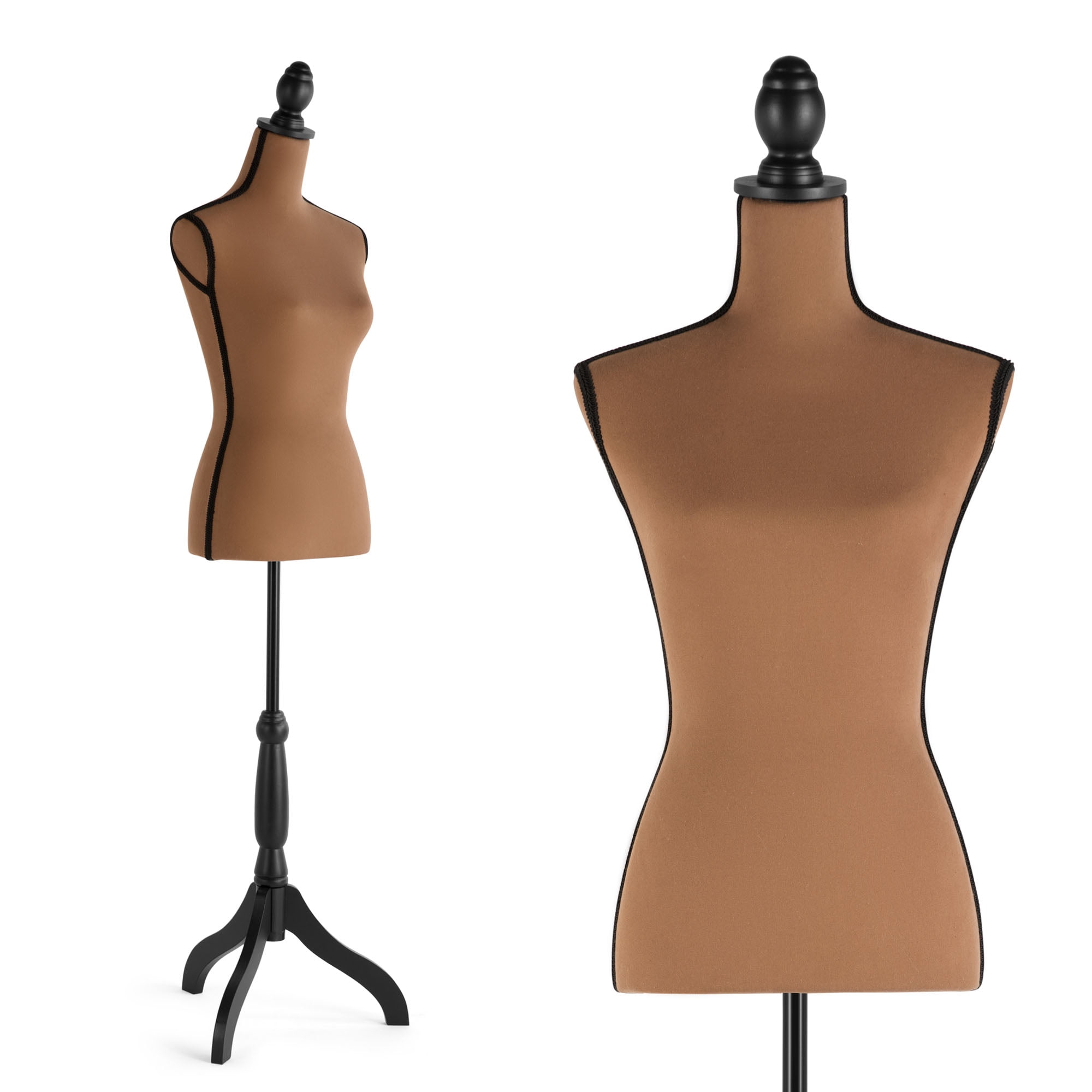 Female Mannequin Torso Dress Form，Sewing Mannequin Body, Adjustable