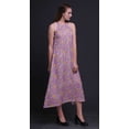 thumbnail image 3 of Bimba Robe de Plage Dos Nu Imprimée Florale pour Femmes, Col Halter, RayonDress-TG, 3 of 6