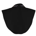 thumbnail image 1 of Qarigey Cuello Desmontable Colorido Bordado Invierno Cuello Algodón Media Camisa Blusa Solapa Prendas para la parte del cuerpo negro, 1 of 1