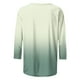 thumbnail image 5 of mfyjkho Tops Y Blusas Para Mujer, Camiseta Estampada De Moda Para Mujer, Blusa Informal De Manga 3/4 Y Cuello Redondo Tops De Tallas Grandes S, 5 of 6