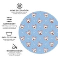 thumbnail image 4 of Disketp French Bulldog Head Funny Coasters,6 Pcs Leather Coasters With Holder, Perfect Housewarming Hostess Gifts,Protect Furniture From Water Marks Scratch And Damage, 4 of 9