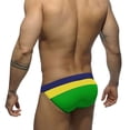 thumbnail image 6 of TAmten Men Swim Shorts Men's Swimwear Beach Shorts Boxer Swim Trunks Swimsuit Briefs Pants(Green,XXL), 6 of 7